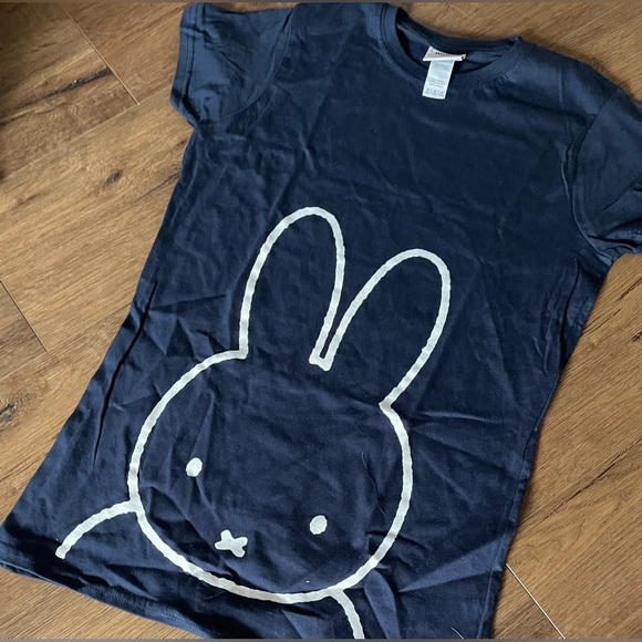 MIFFY-Imported (NWT) Women's Style Short Sleeve Blue Character Tee - Picture 5 of 12